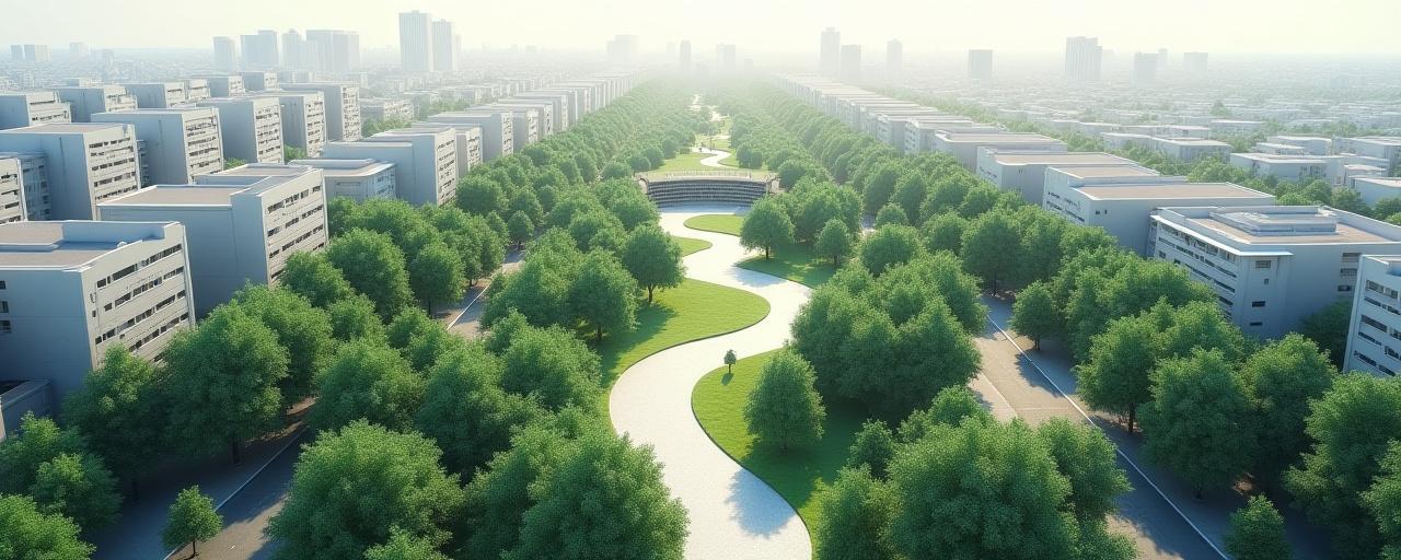 Artistic map of Chiyoda Tokyo district